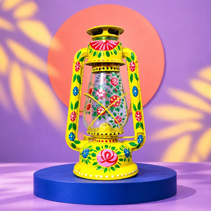 Hand-painted lanterns